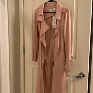 NWT Badgley Mischka trench coat